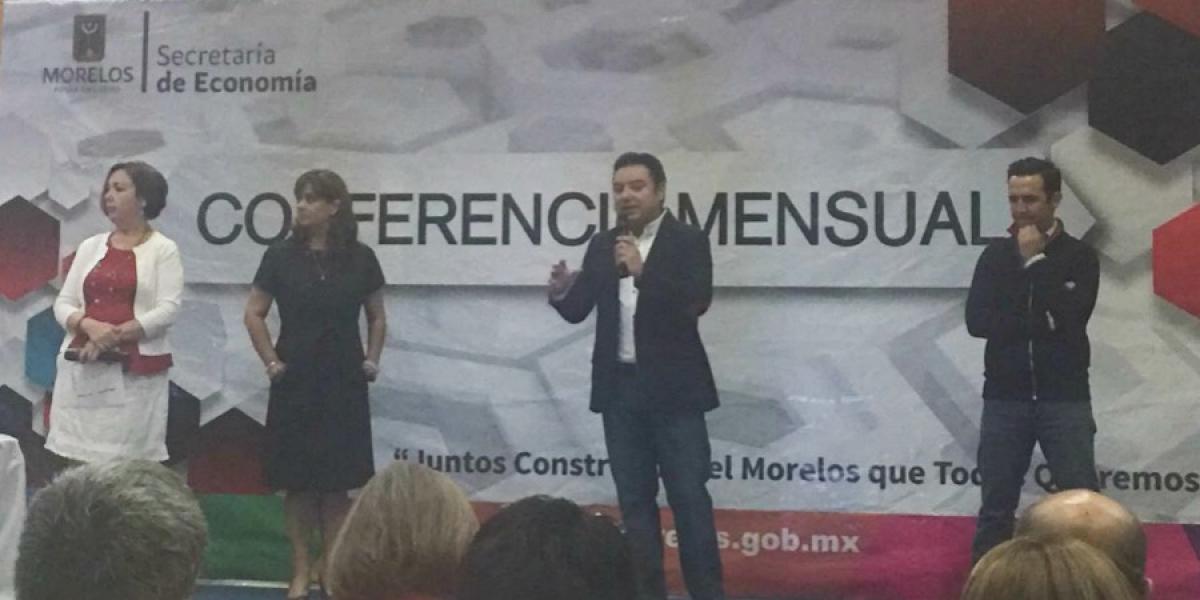 Anuncia secretario de Economía apoyos a comerciantes del centro de Cuernavaca, por cierre de calles