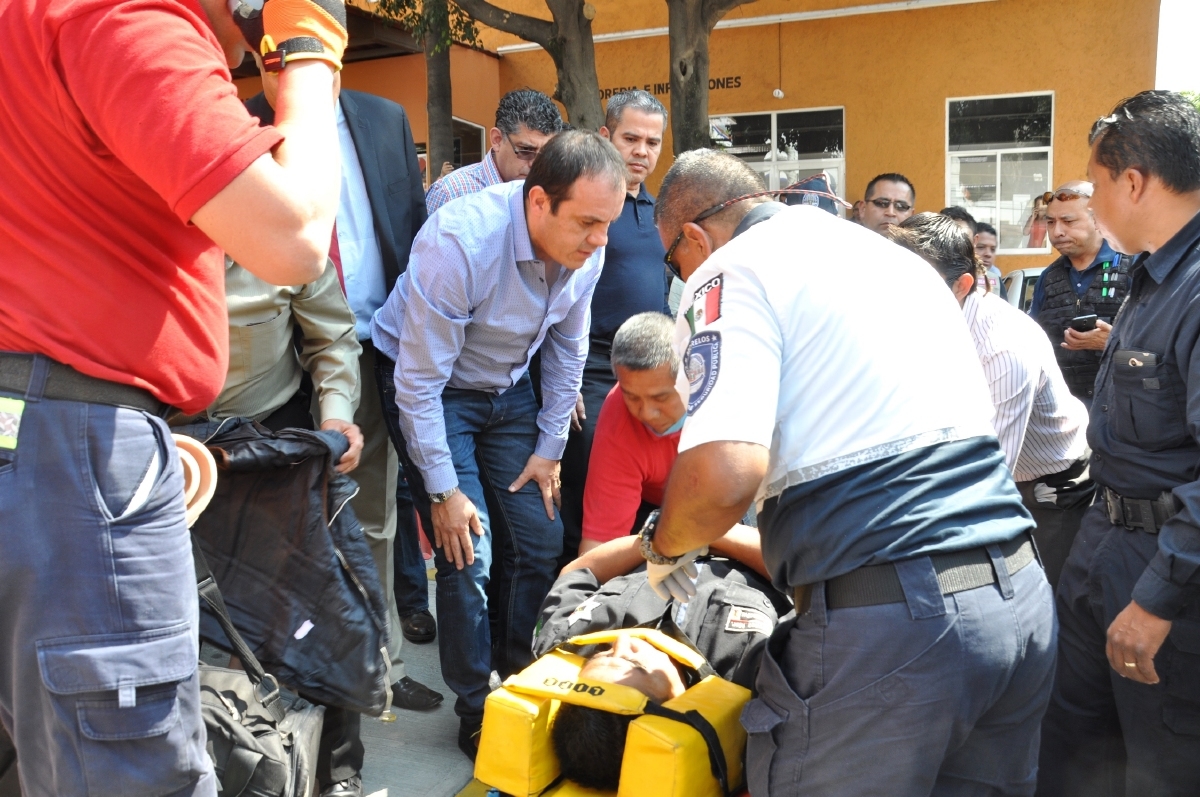 Insistirá Cuauhtémoc Blanco en la presencia de la Gendarmería en Cuernavaca