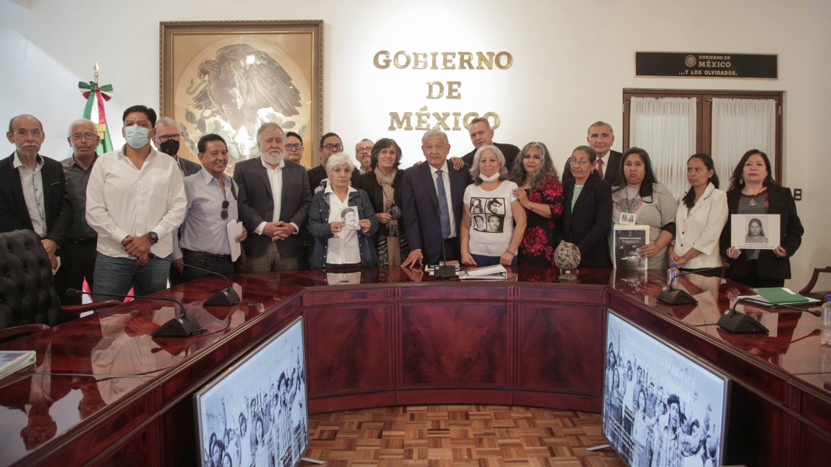 "Se creará comisión de la verdad sobre la guerra sucia": AMLO