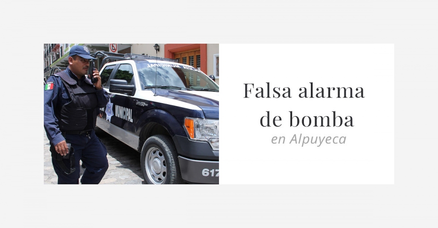 Falsa alarma de bomba paralizó baile popular en Alpuyeca