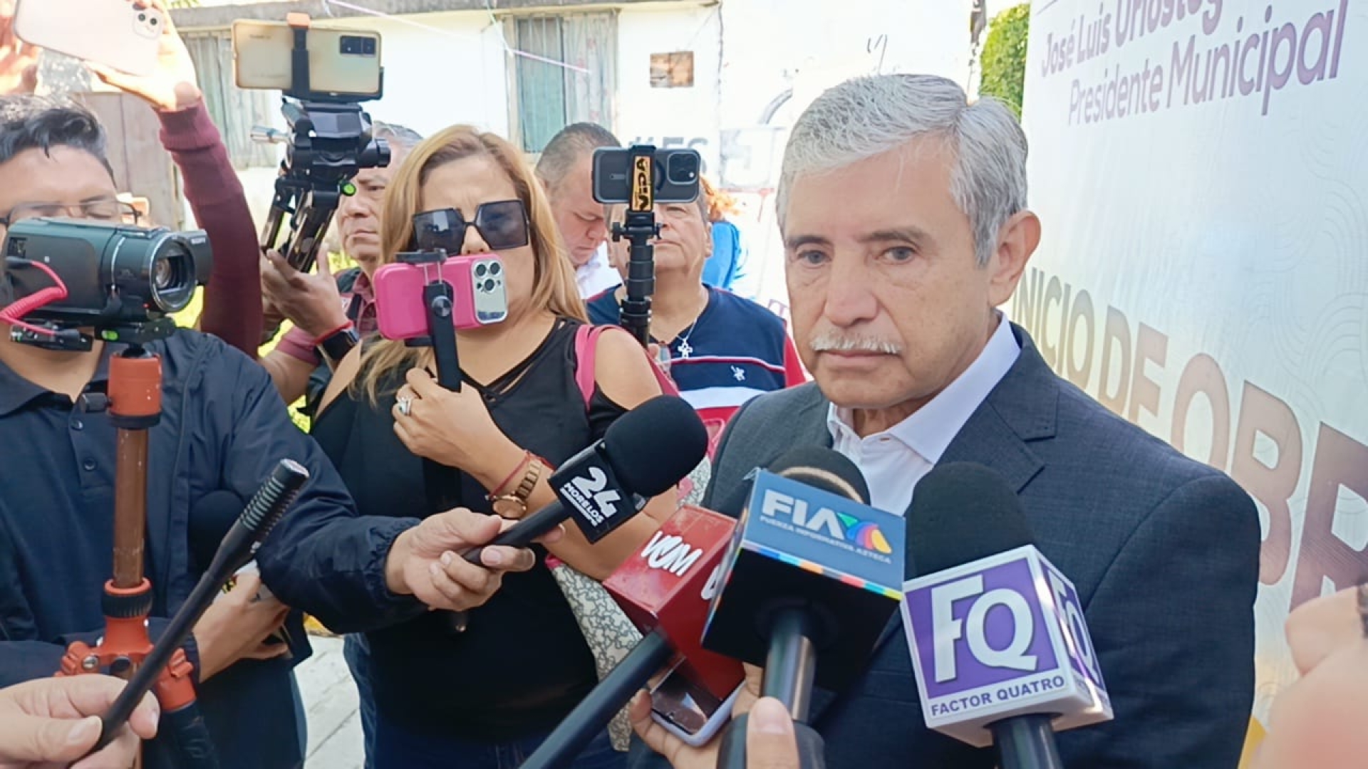 Suspenden trabajos en el talud de Los Pilares