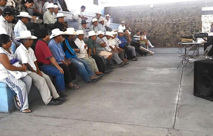 Continúan asambleas en ejidos de Asurco en torno al uso de agua reciclada en la termoeléctrica