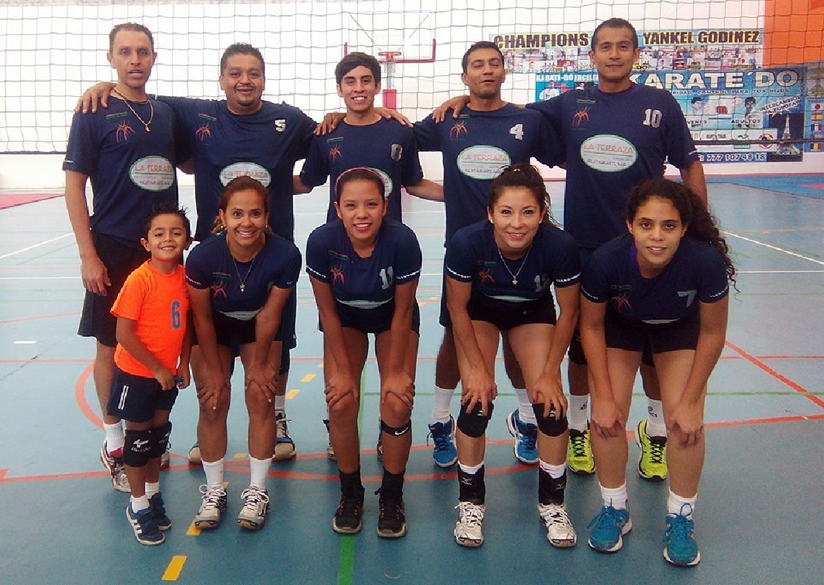 La Terraza gana eliminatoria estatal de voleibol mixto