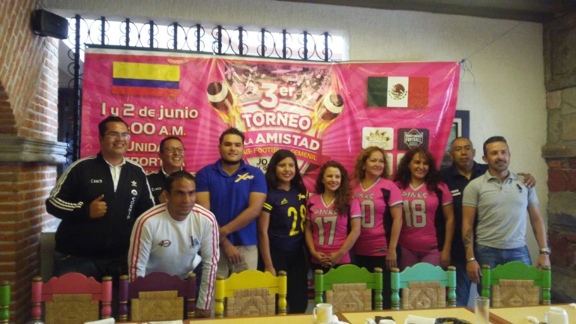 Inicia cuenta regresiva para el Torneo de Amistad de Flag Football Femenil