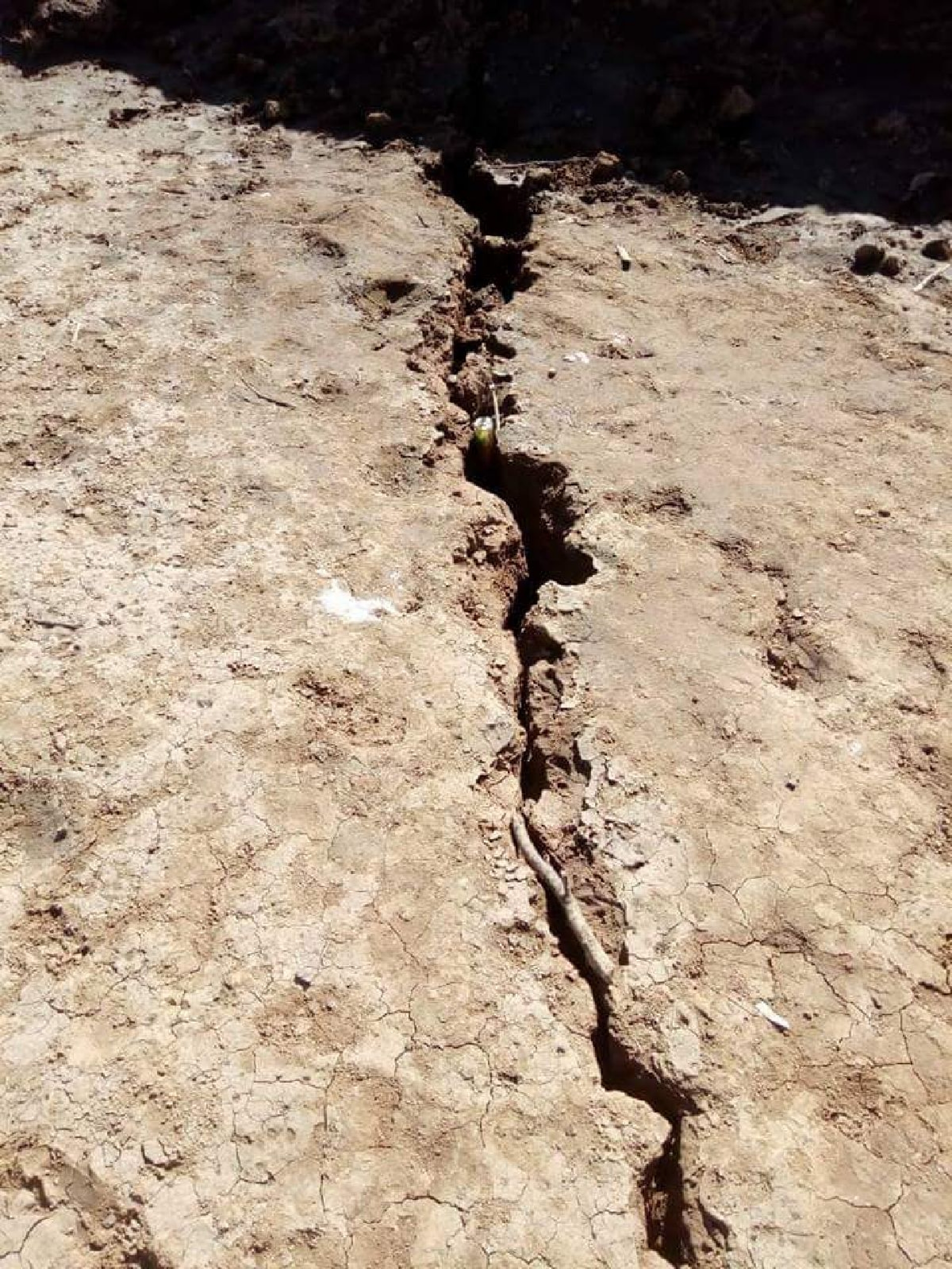 Pierde la presa “Vista Hermosa” de Ocuituco el 50% del agua por la aparición de una grieta