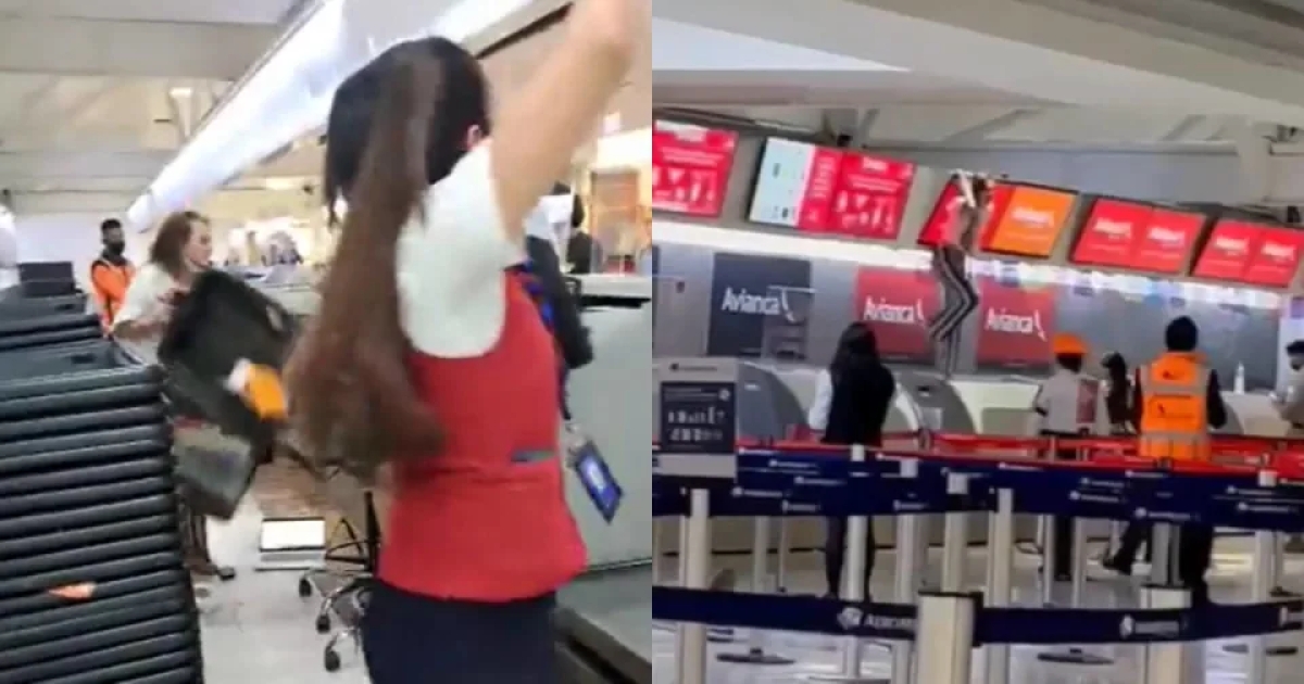 '¡No puedo perder este vuelo!': Mujer enfurece por perder el avión a Qatar y golpea a empleados de la aerolínea
