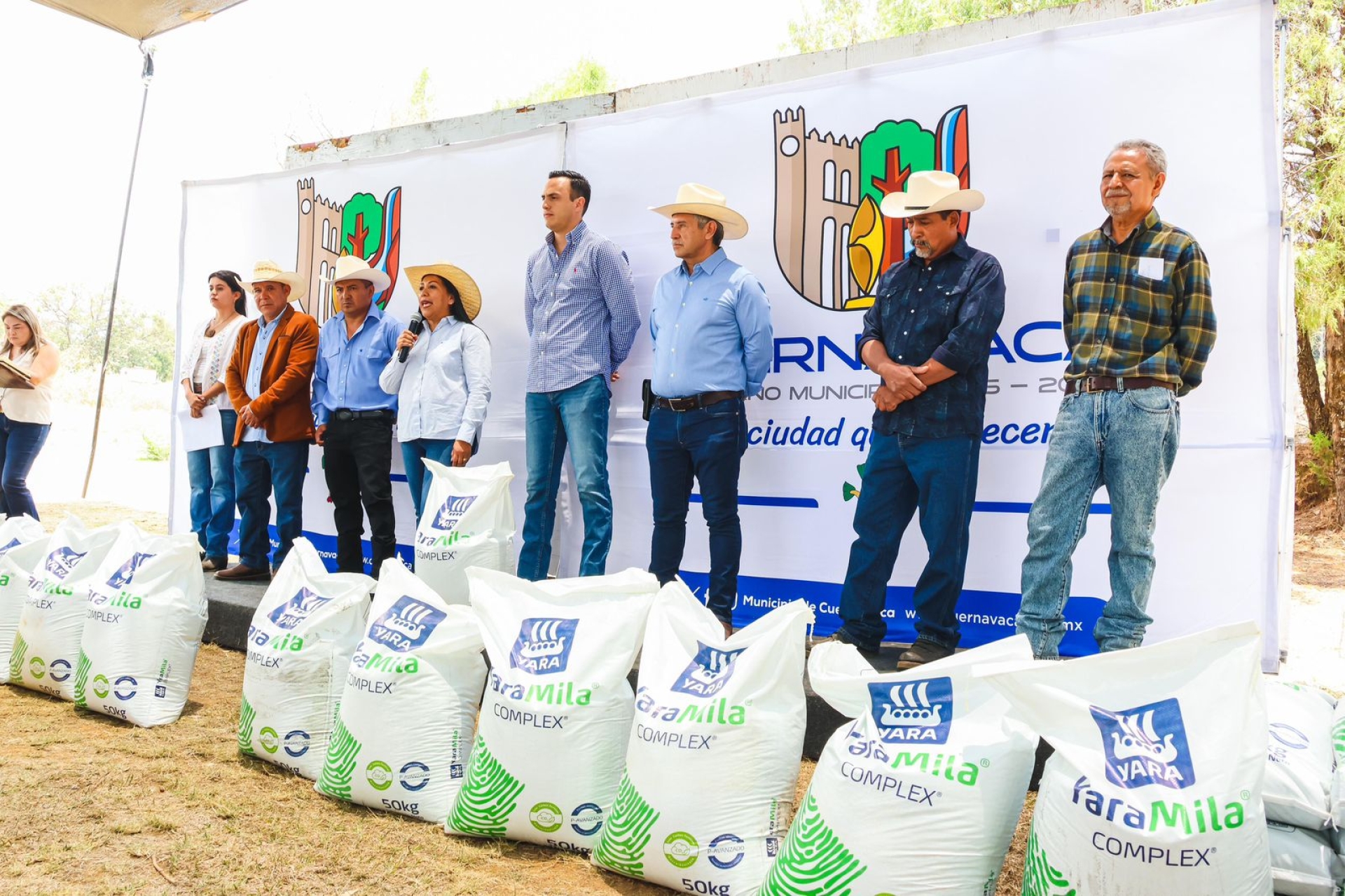 José Luis Urióstegui pone en marcha entrega de apoyos al campo con inversión millonaria en Cuernavaca