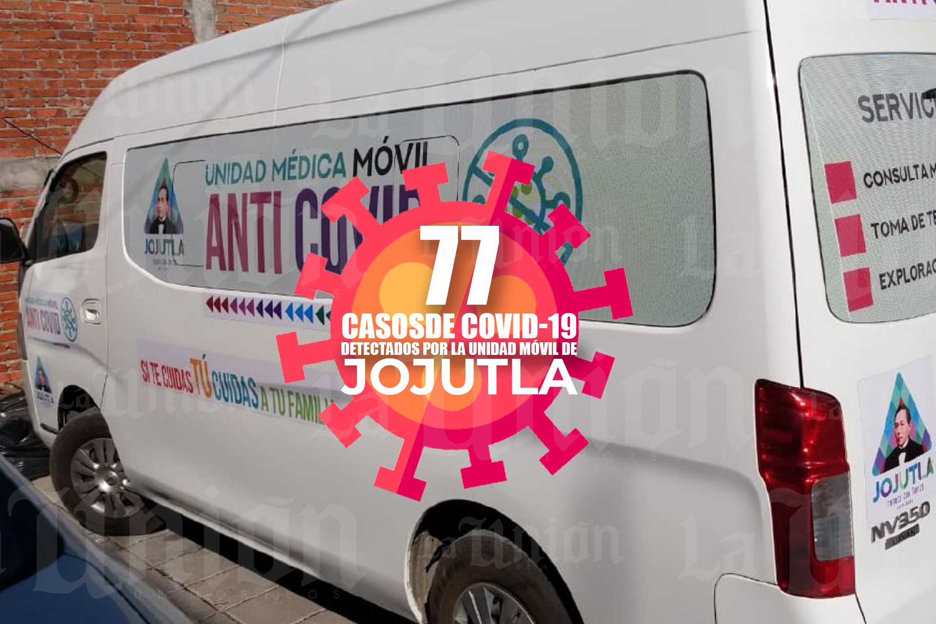 Suman ya 77 casos positivos de covid en Jojutla