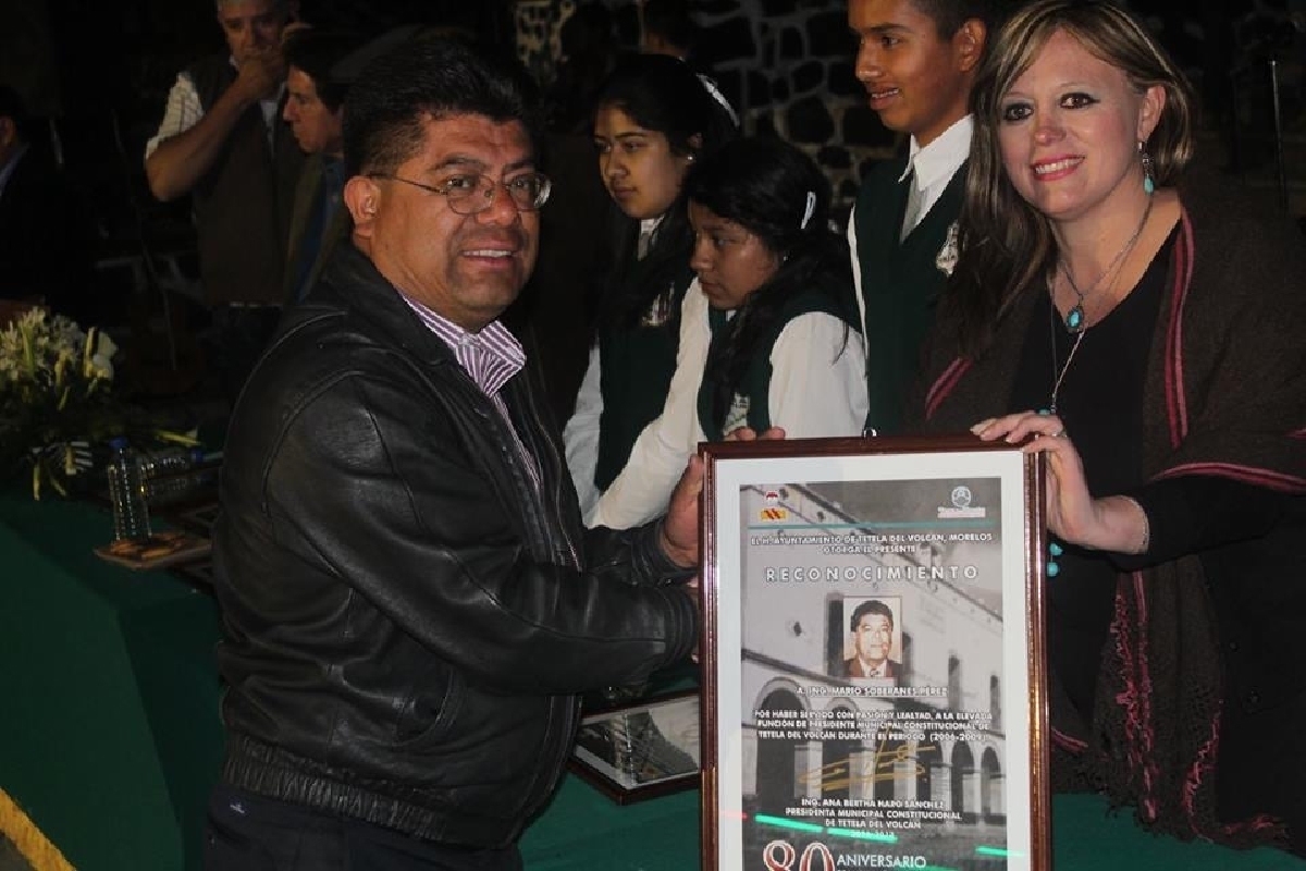 Se conmemoró el 80 aniversario de la erección de Tetela del Volcán