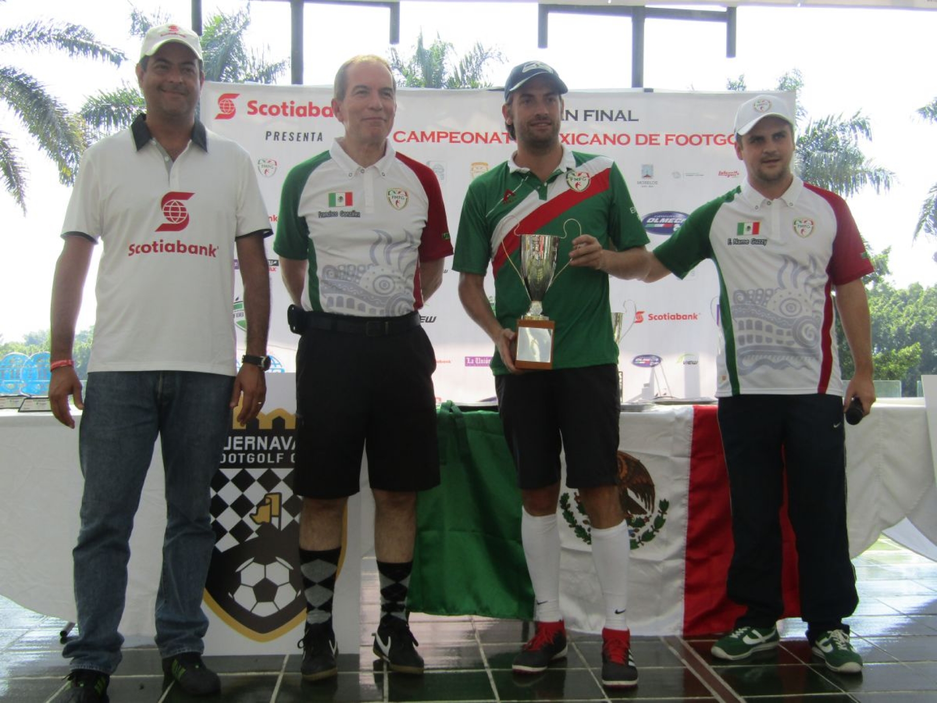Enrique Reyes, monarca del Campeonato Mexicano Footgolf 2018