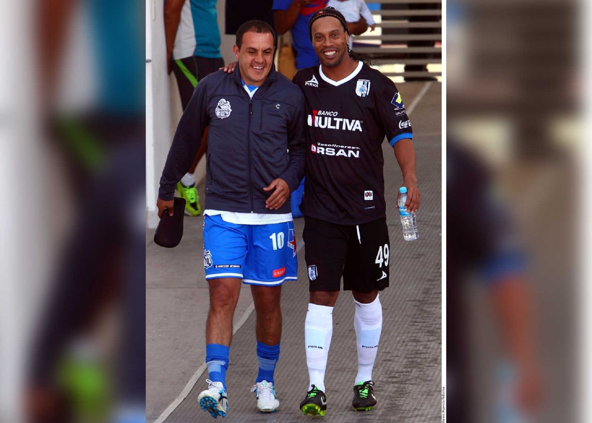 Grandes figuras acompañarán a Ronaldinho en partido de exhibición