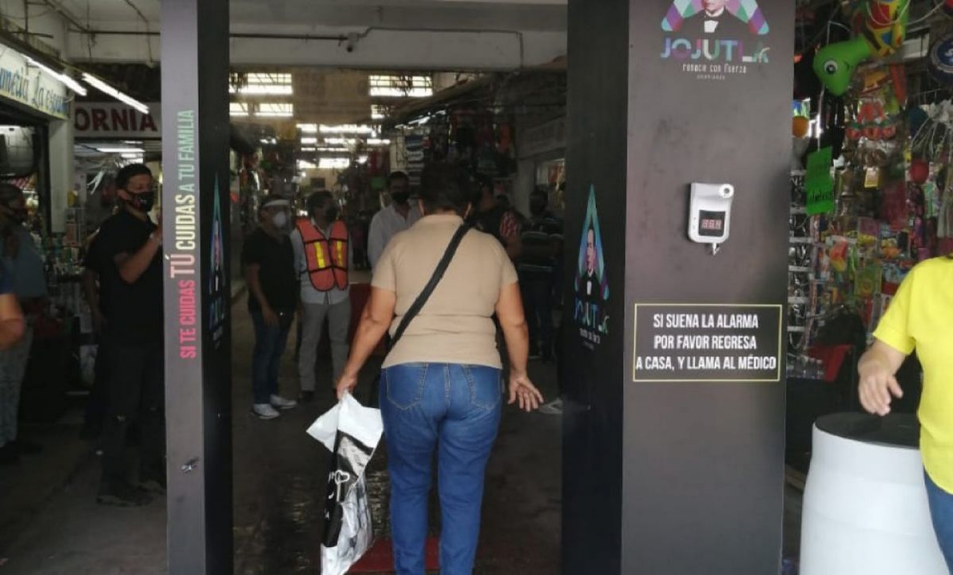 Puerta desinfectante de Jojutla fue “un experimento” que no funcionó