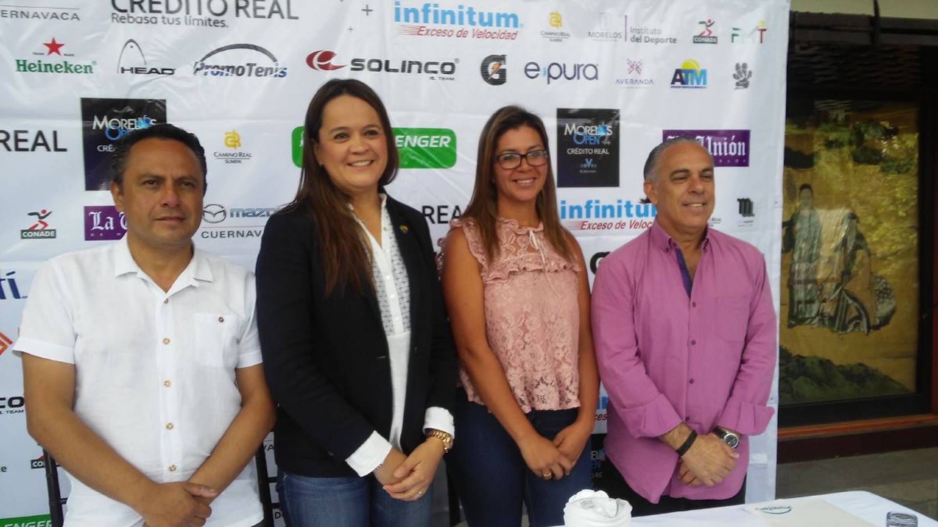 Presentan quinta edición del torneo de tenis Morelos Open