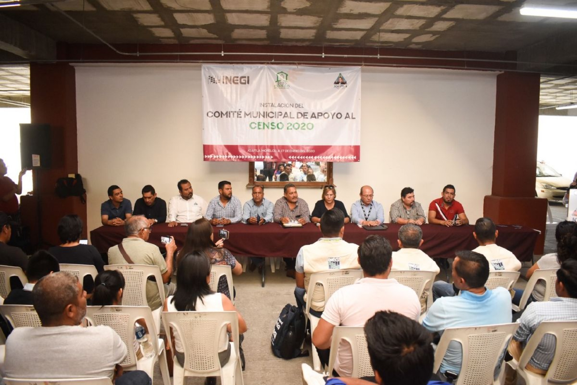 Instalan Consejo para el Censo de Población y Vivienda en Jojutla