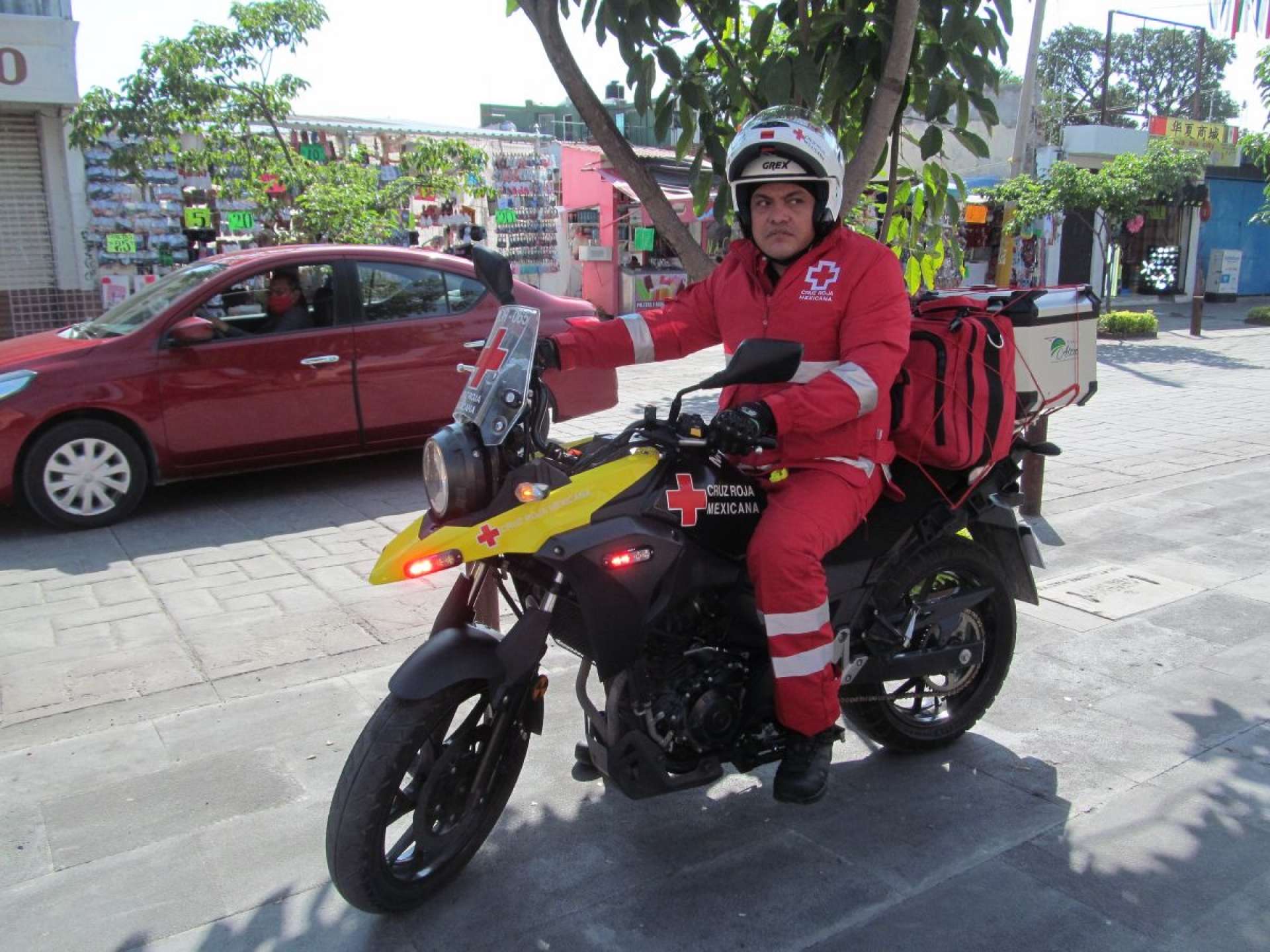 Cruz Roja Jojutla implementa servicio de urgencias en motocicleta
