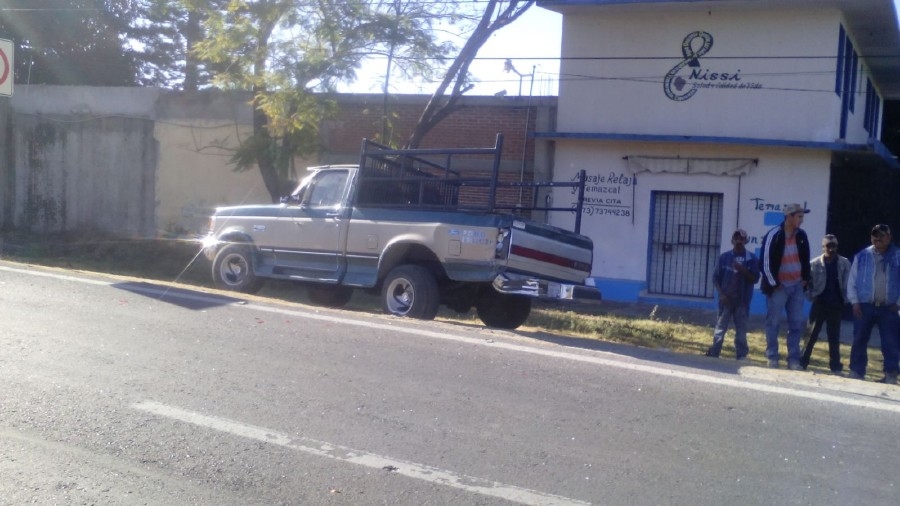 Fue arrollado por una camioneta de traslado de valores