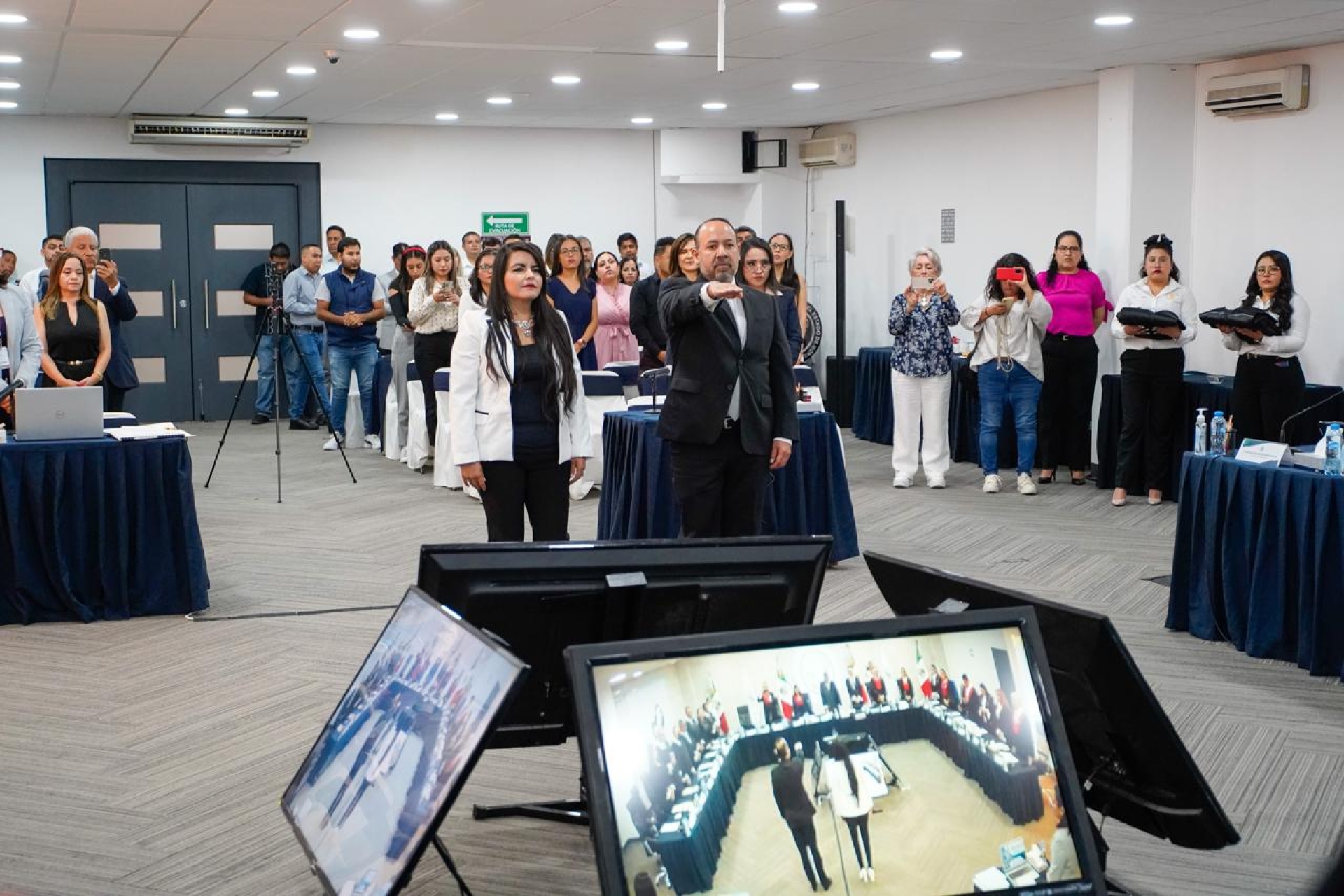Rinden protesta a su cargo nuevos magistrados y se integran al pleno del TSJ