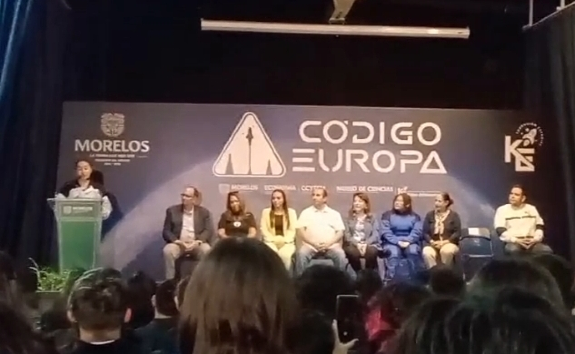 Clausura gobernadora Margarita González Saravia el Campamento Aeroespacial 'Misión Código Europa 2025'