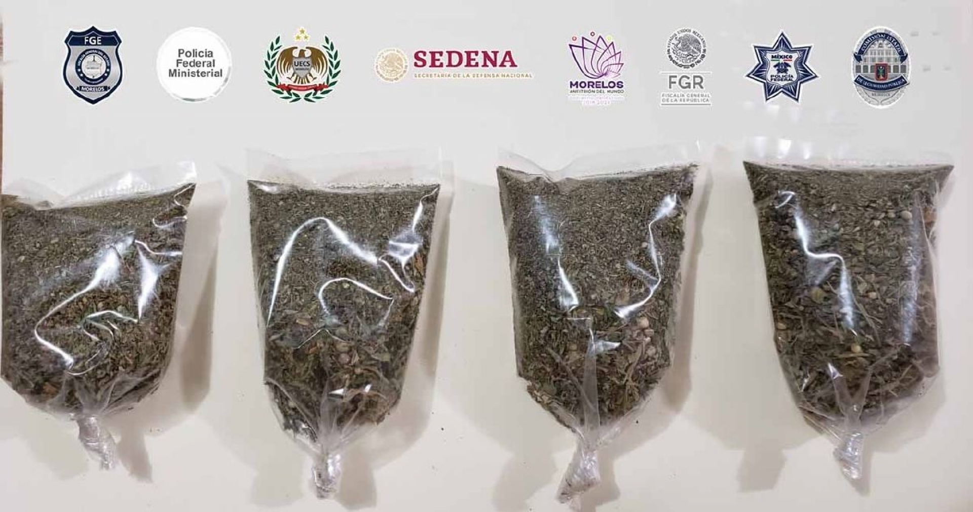 Arrestan a tres individuos por delitos contra la salud