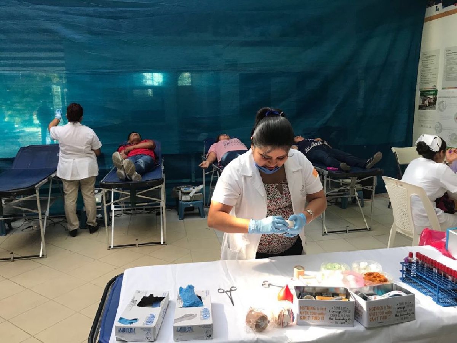 Realizan campaña de donación de sangre en el Hospital General de Tetecala