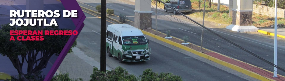 Ruteros ven con esperanza el regreso a clases