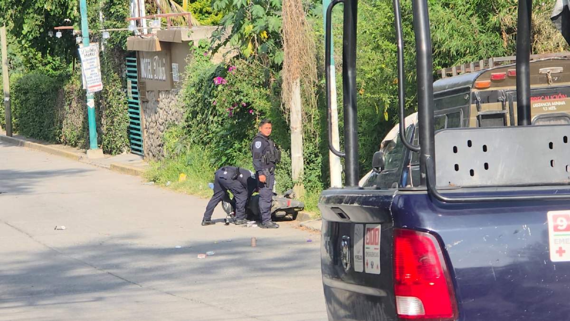 Acribillan a motociclista en Ocotepec