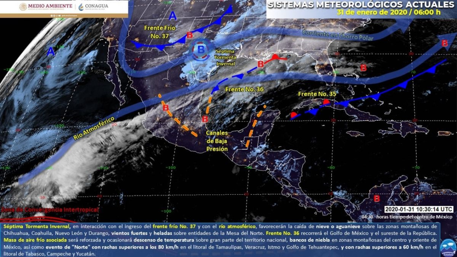 Seguirán temperaturas bajas durante las mañanas de este fin de semana