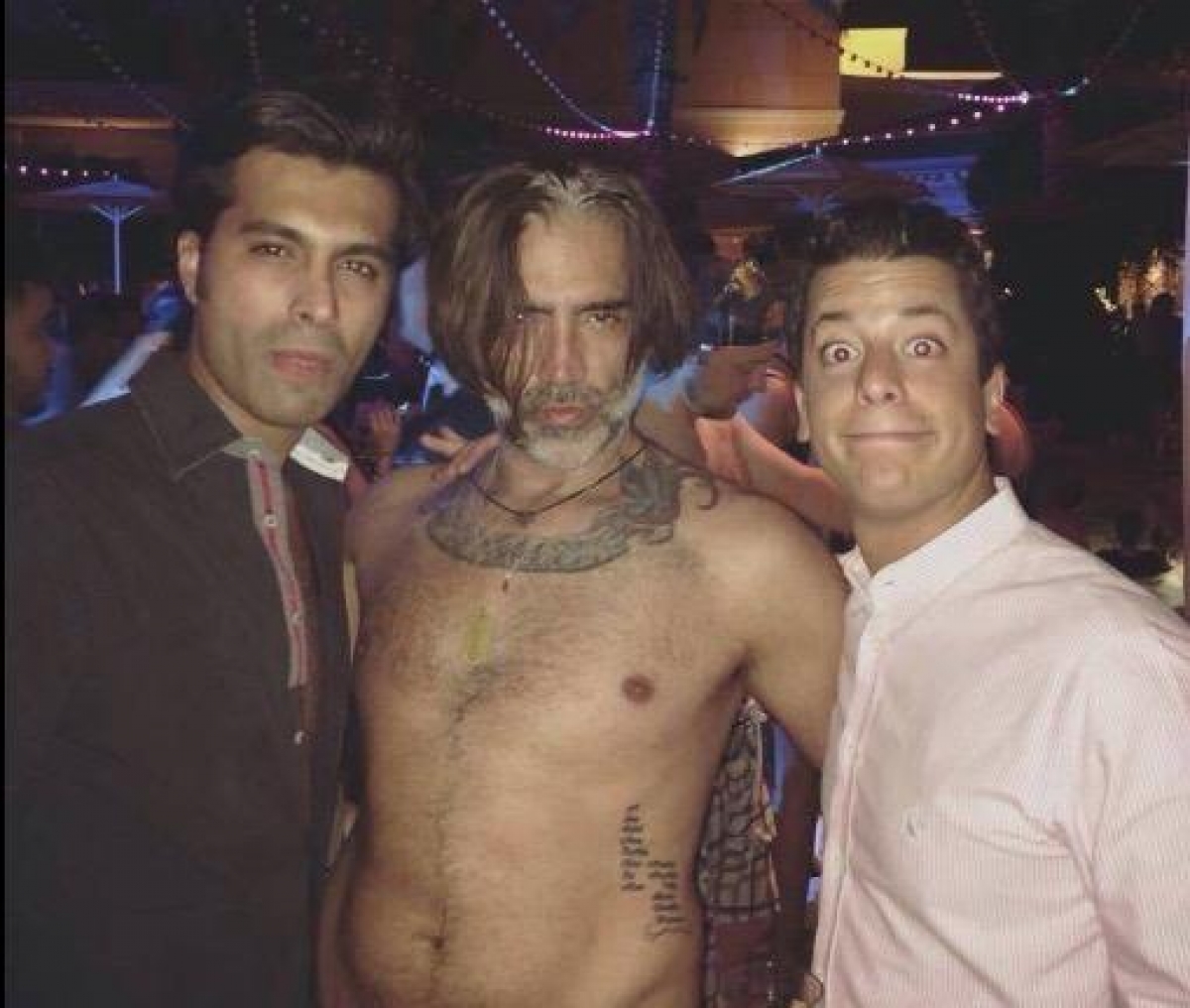 Sin tantita pena... "El Potrillo" se luce en antro