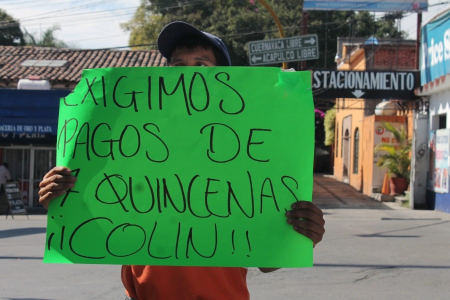El alcalde de Temixco trata de justificar los incumplimientos en el pago al personal