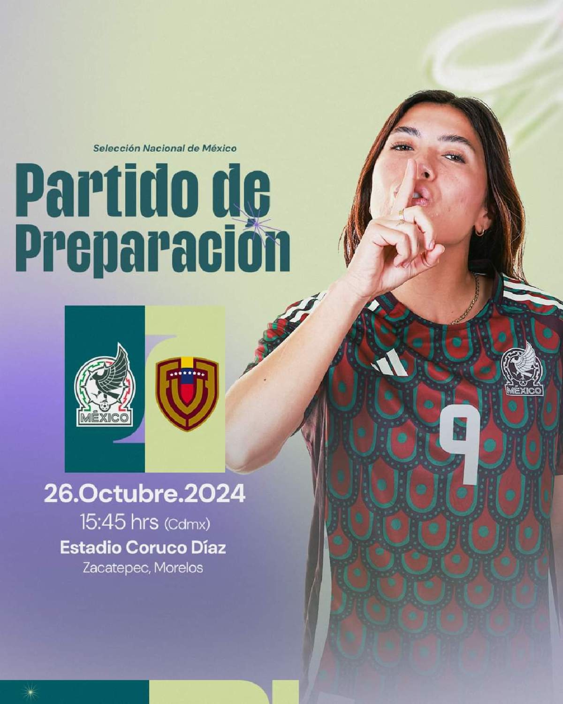 Presentan al Tri Femenil que jugará en el 'Coruco' Díaz