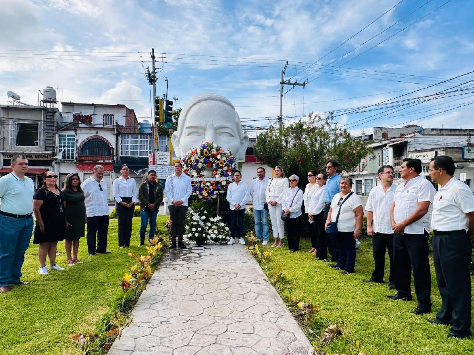 Recuerdan a Benito Juárez en Jojutla, a 152 años de su muerte