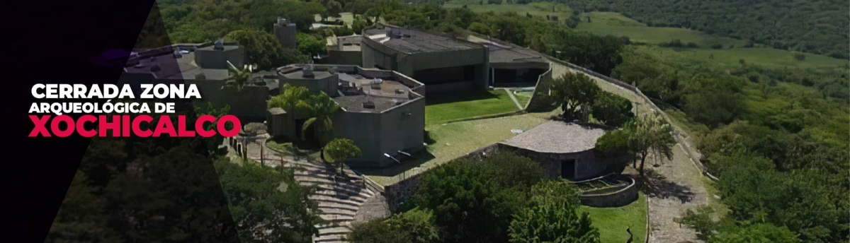 Sigue cerrada la Zona Arqueológica de Xochicalco