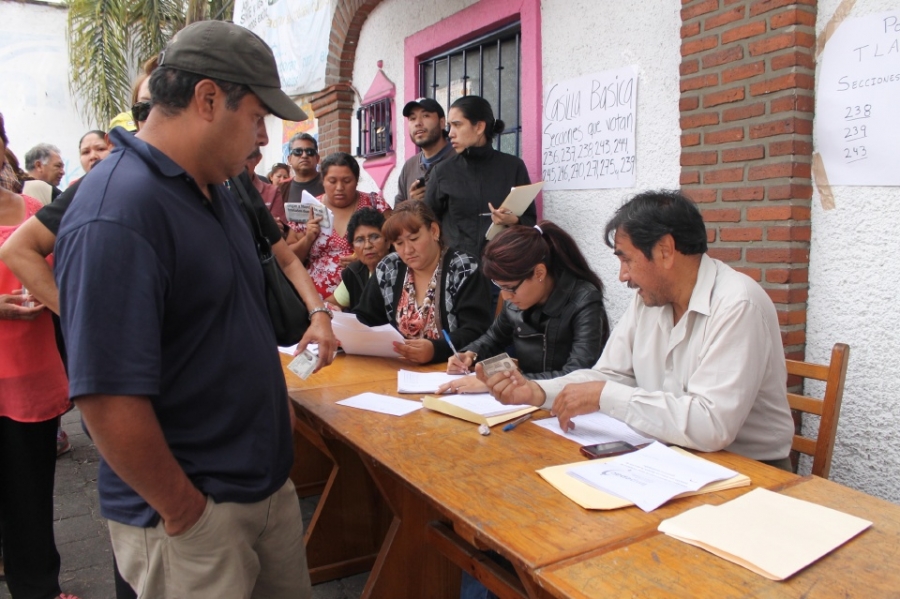 Transcurre sin incidencias mayores la elección de ayudantes municipales en Cuernavaca