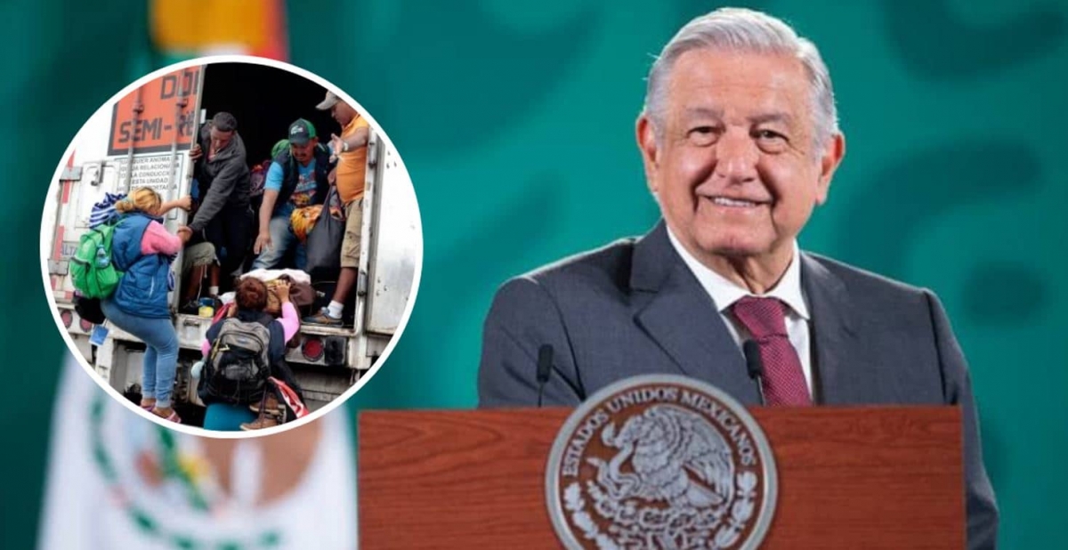 AMLO pide a empresas transportistas que no trasladen a inmigrantes