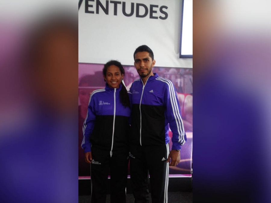 Dante Gómez y Dulce Valente inician concentración en el Comité Olímpico Mexicano
