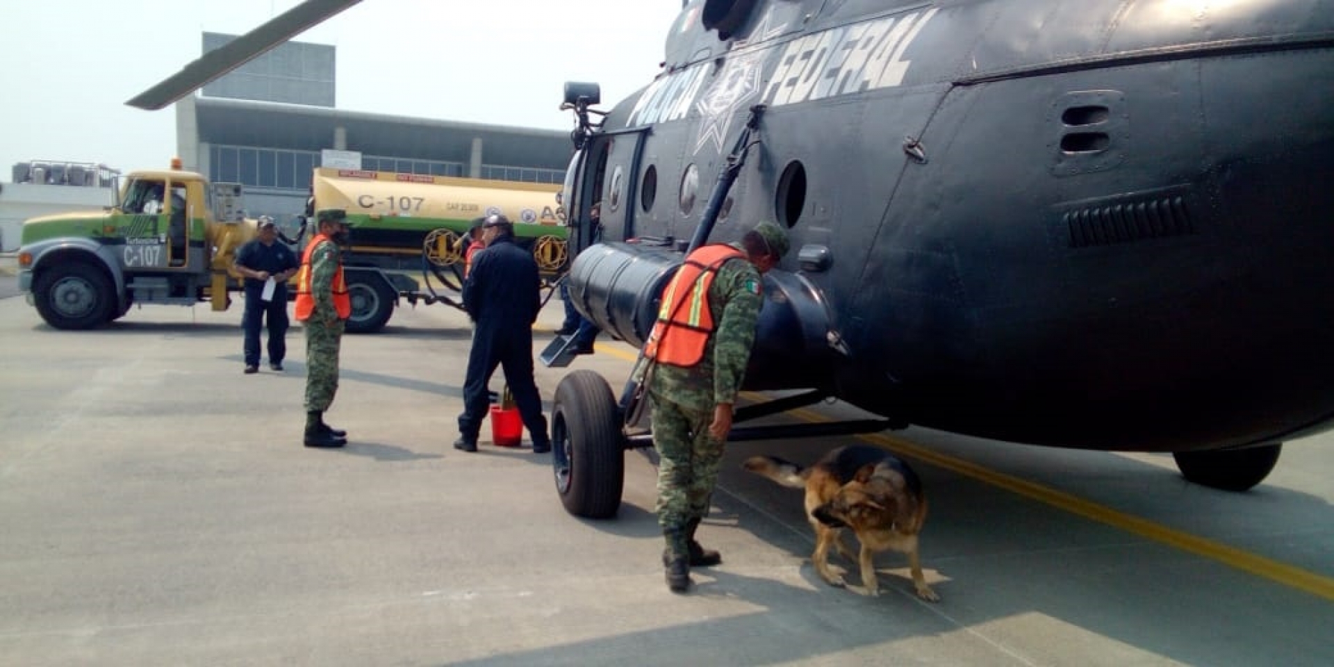 Continúa inspección en Aeropuerto Mariano Matamoros