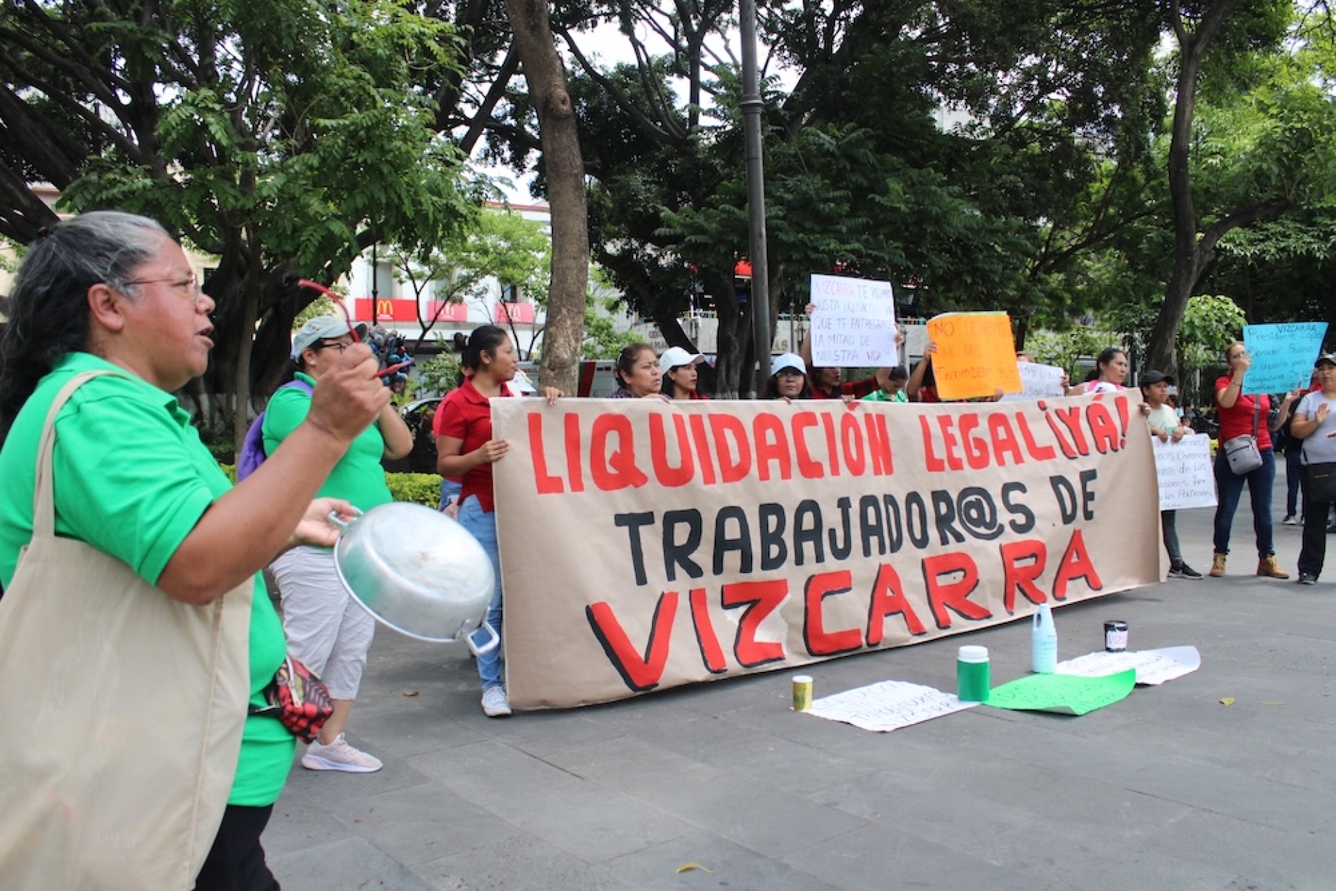 Extrabajadoras de Equipos Médicos Vizcarra advierten con radicalizar protestas