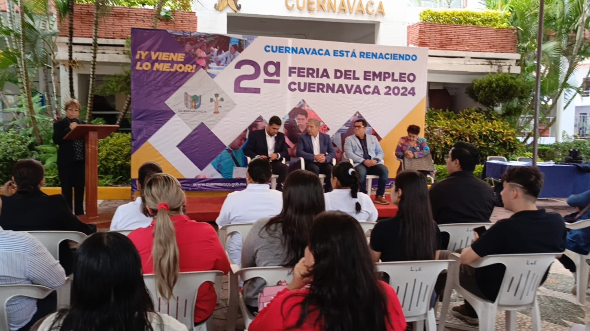 Llevan a cabo 'Segunda Feria del Empleo Cuernavaca 2024'