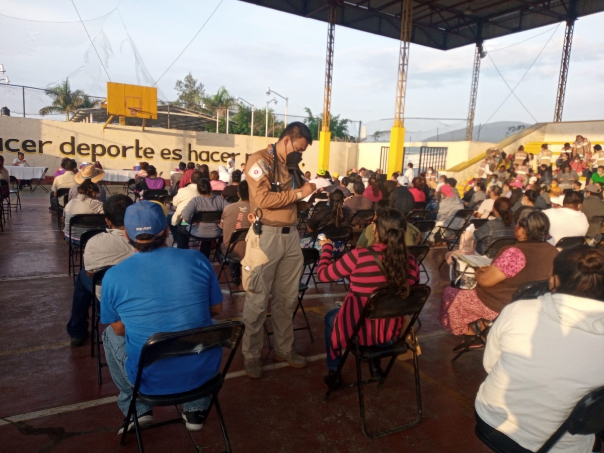 Sin incidentes inició jornada de vacunación en Yautepec