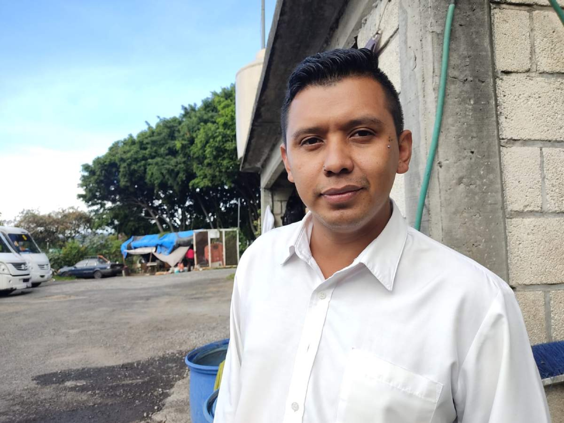 Su hijo también quiere ser chofer