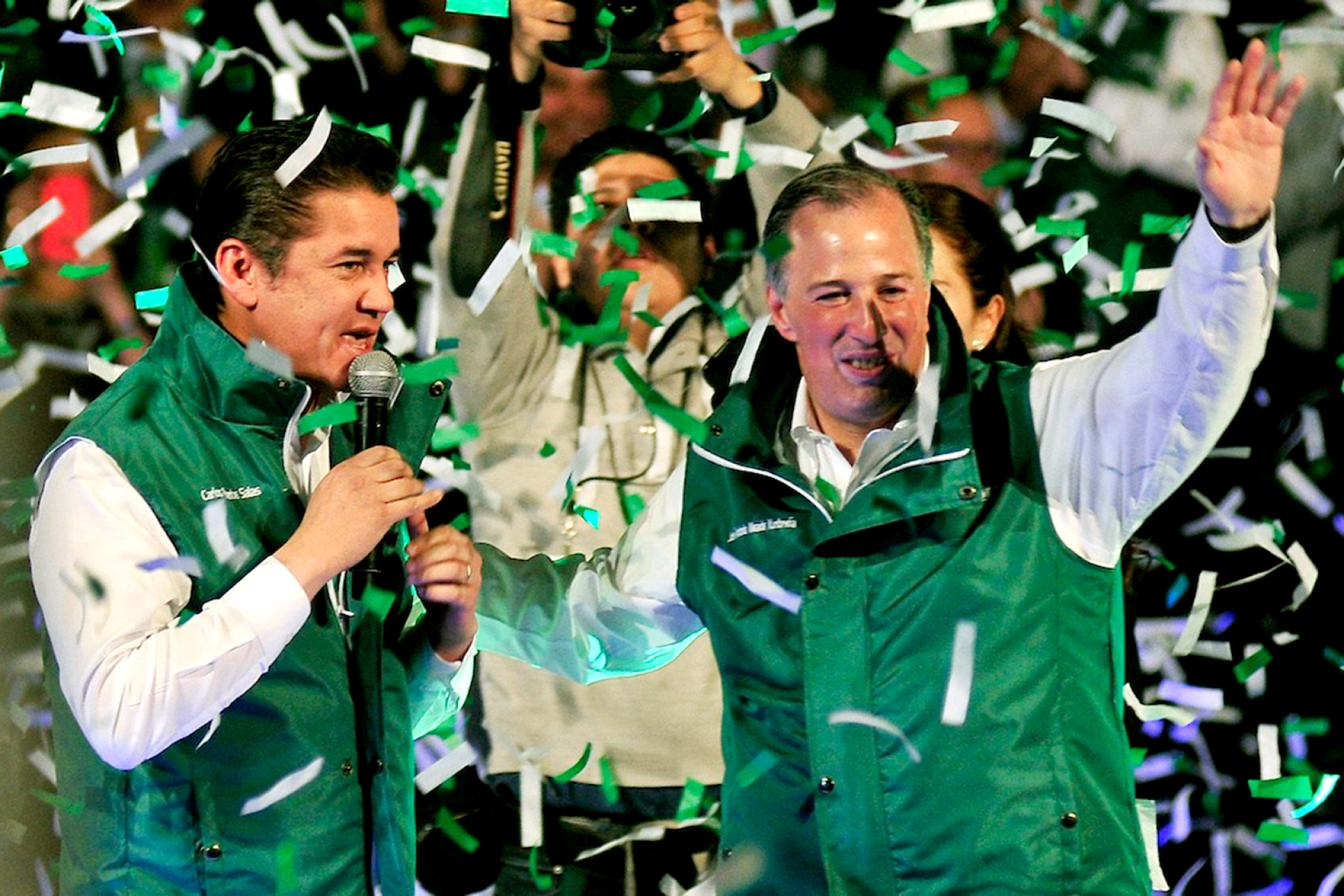 José Antonio Meade, candidato presidencial del partido verde
