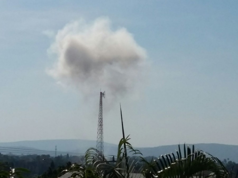 Se registra fuerte explosión en el 5º Regimiento en Cuautla