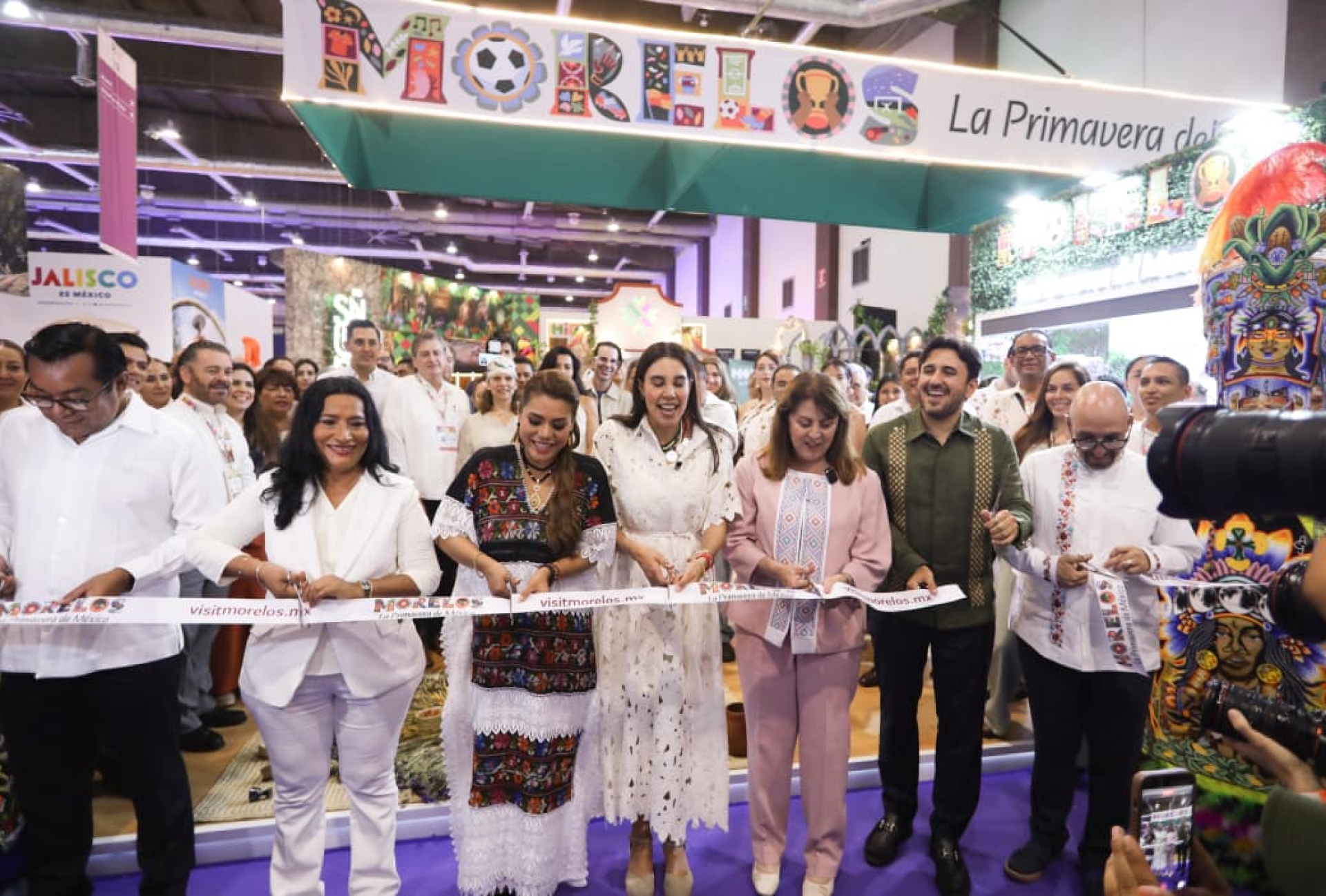 Proyecta Morelos su riqueza en el Tianguis Turístico México 2026