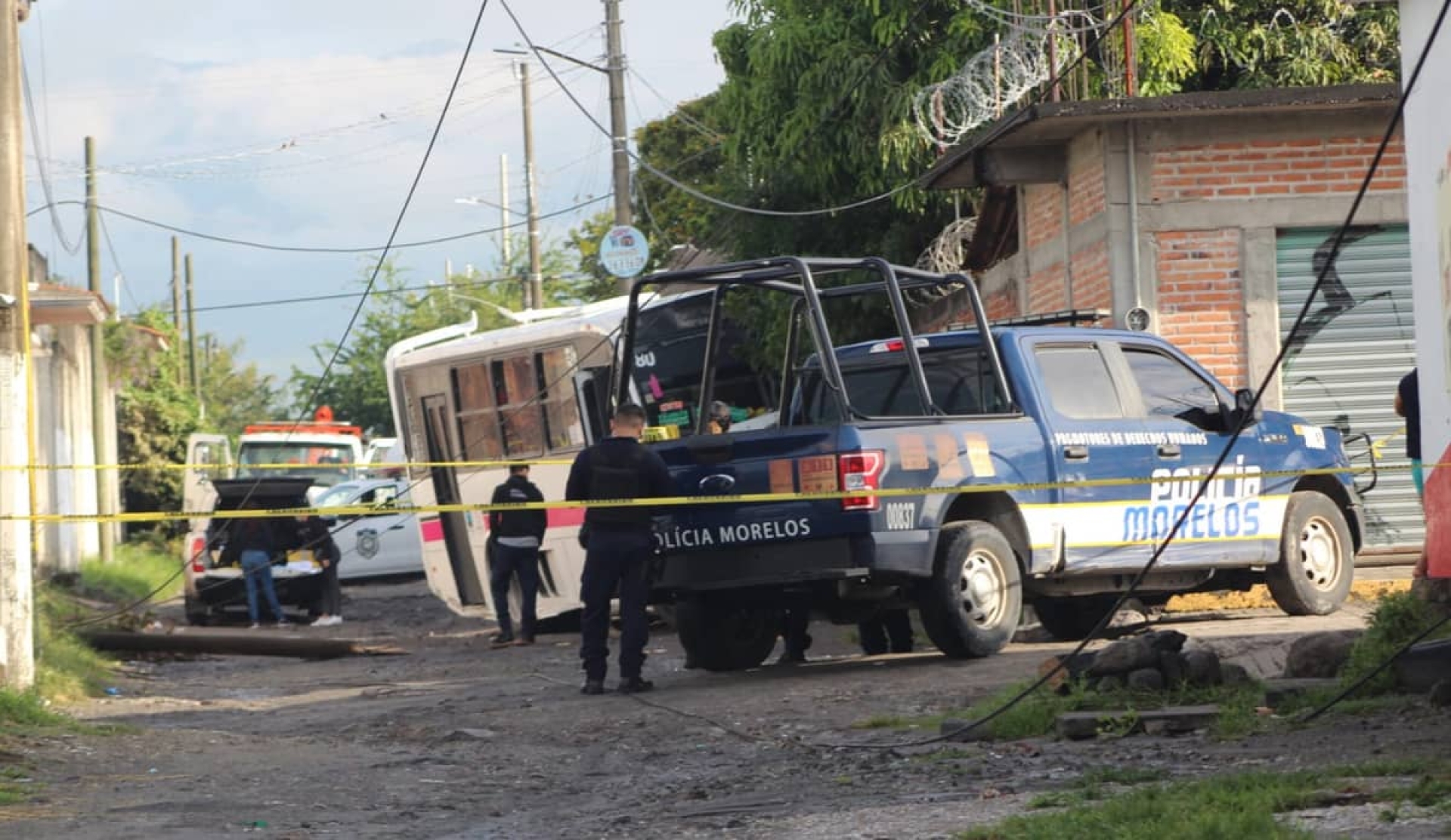 Disparan contra una 'ruta' en Temixco