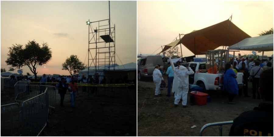 Inician actividades para la exhumación de cadáveres en fosas de Tetelcingo