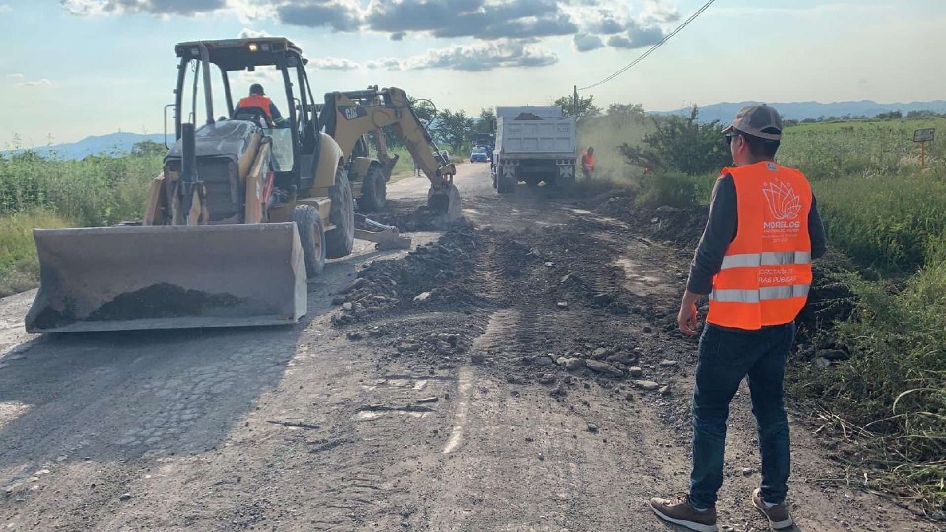 Inicia modernización de tramo carretero en Axochiapan