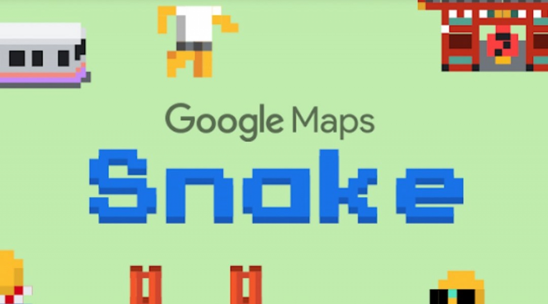 Google Maps te deja jugar Snake en esta página