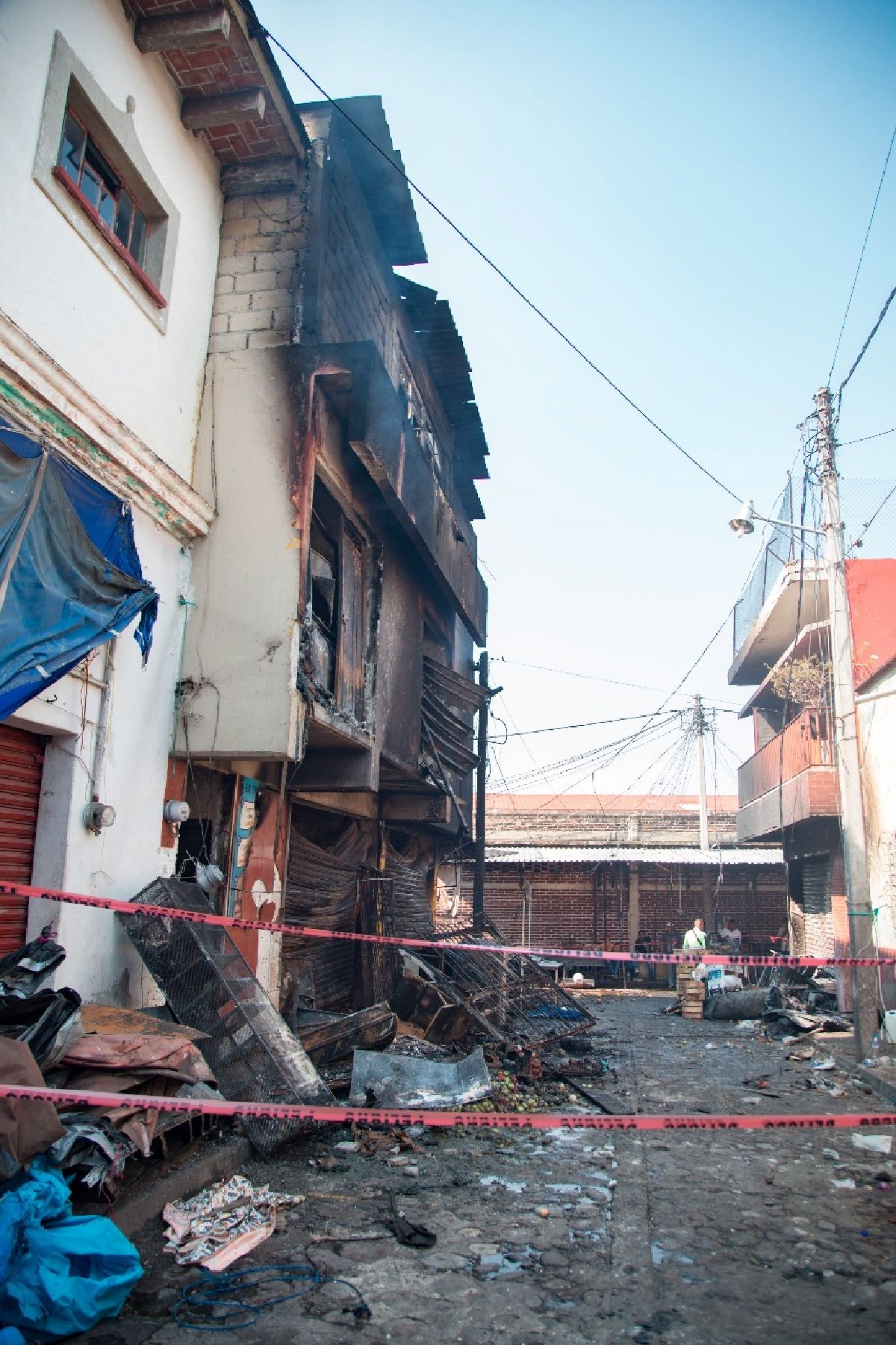 Se incendió una dulcería de Puente de Ixtla