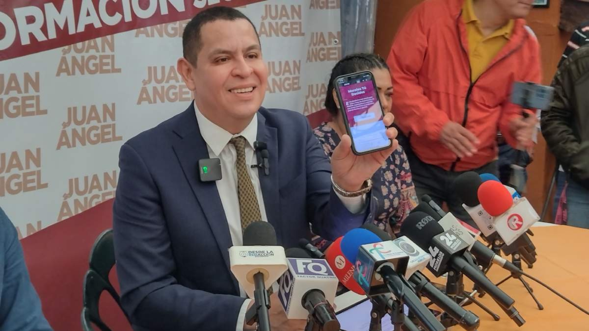 Juan Ángel Flores lanza plataforma 'Tú Decides'