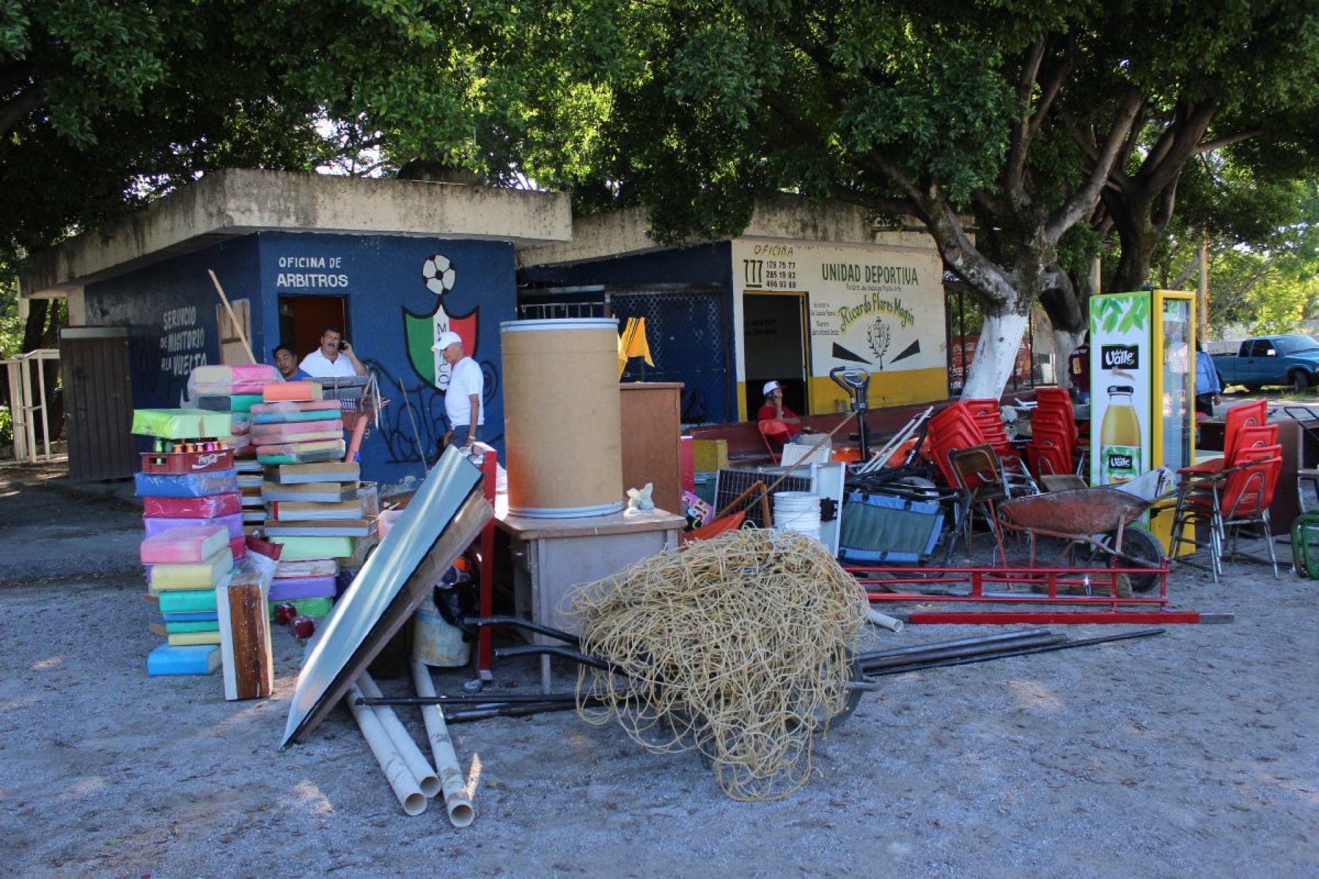 Ex funcionario de Graco, el que reclama terreno de la unidad deportiva Flores Magón